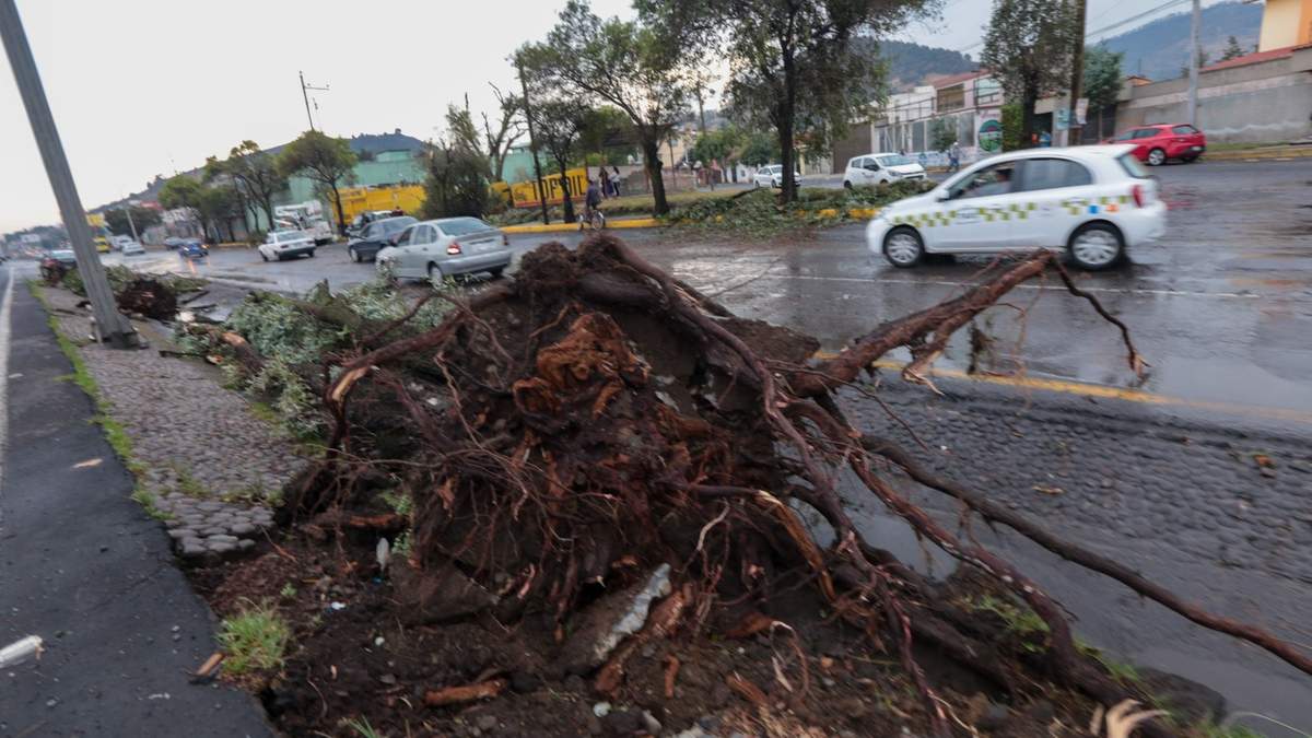 Afectaciones después de la tromba del pasado 23 de mayo en Toluca