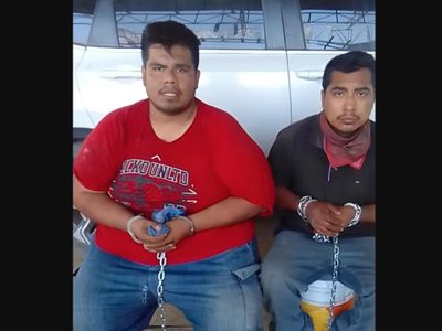 Por "hablar" de La Familia Michoacana secuestran a periodistas en Guerrero; los exhiben encadenados