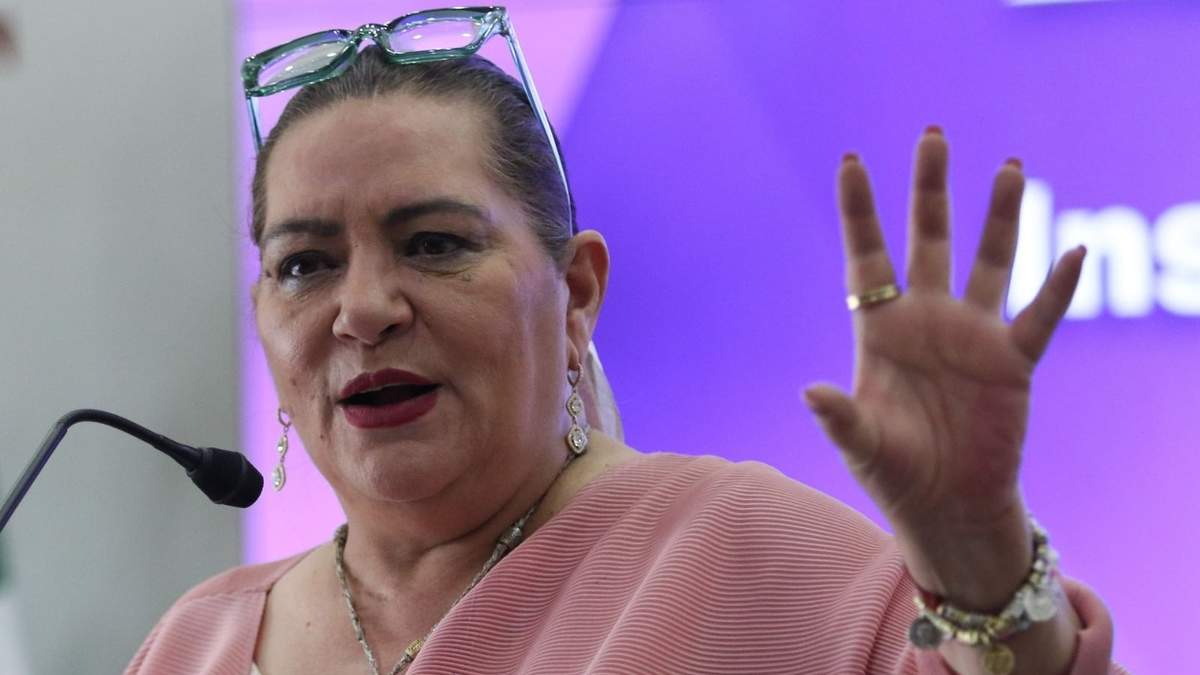 Guadalupe Taddei en conferencia de prensa
