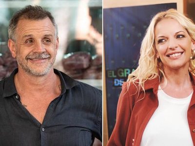 “El gran premio de la cocina”: el divertido momento entre Carina Zampini y Christian Petersen