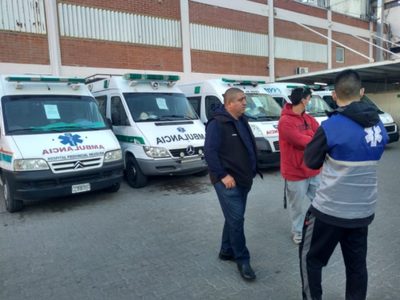 La ATE denuncia que el Castro Rendón solo cuenta con cuatro ambulancias