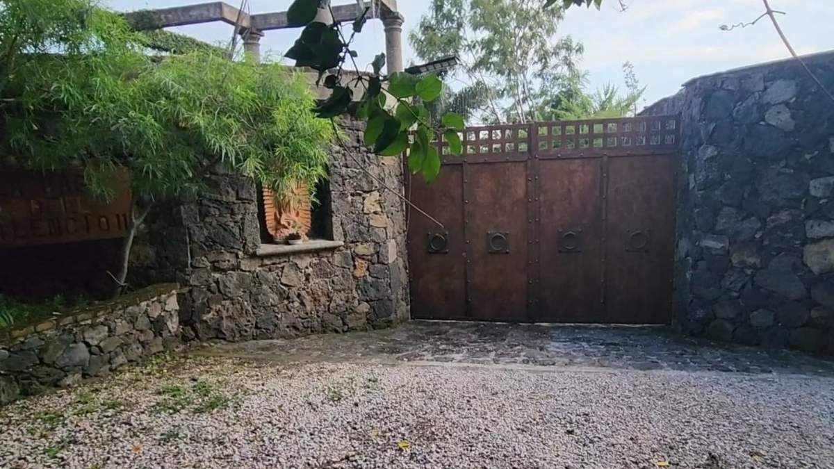 La casa de Gerardo Fernández Noroña en Tepoztlán