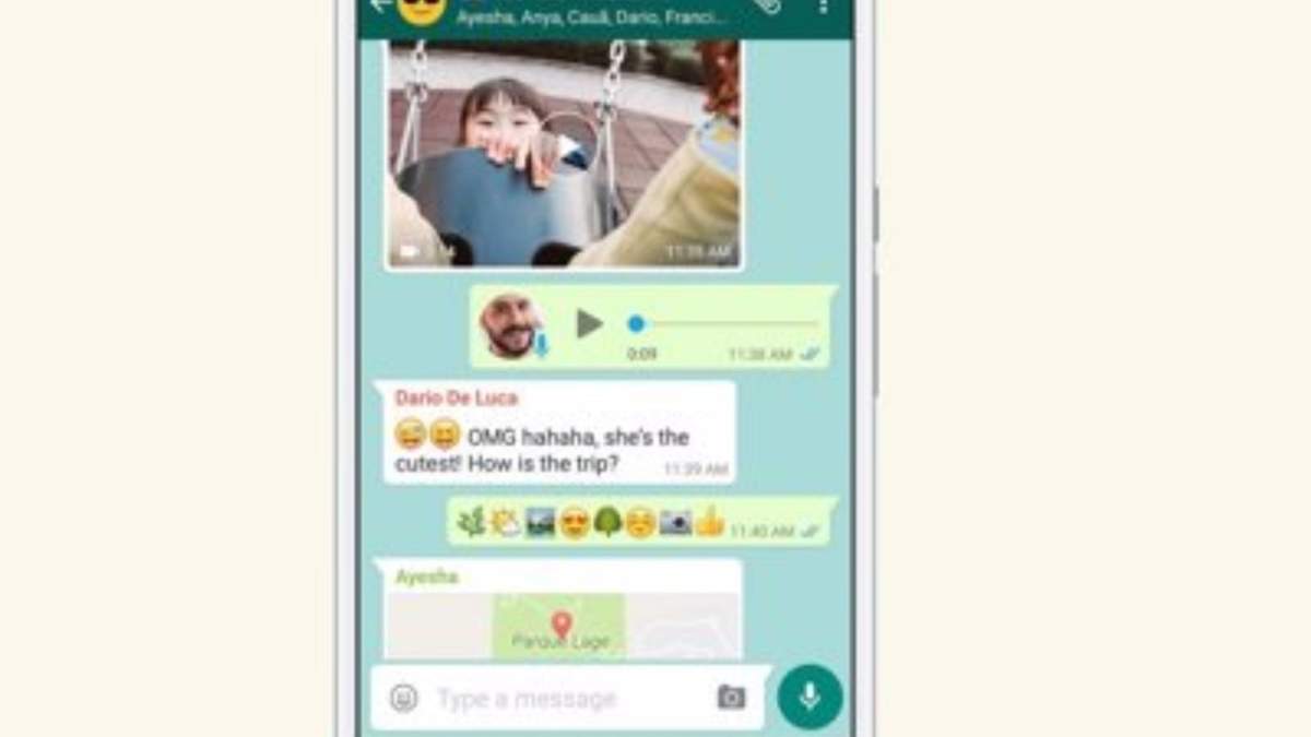 Conversaciones de WhatsApp