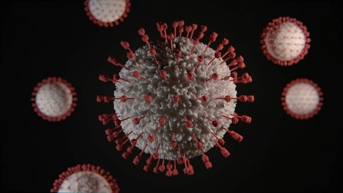 Ilustración del coronavirus. Fuente: (Twitter)