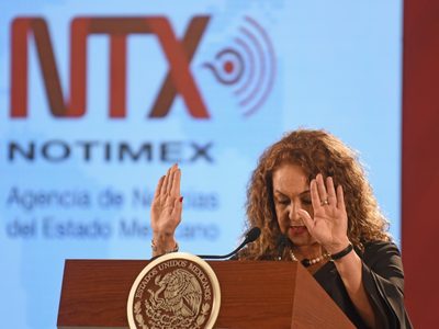 La STyPS niega haber pedido “moche” a Sanjuana Martínez para campaña de Sheinbaum