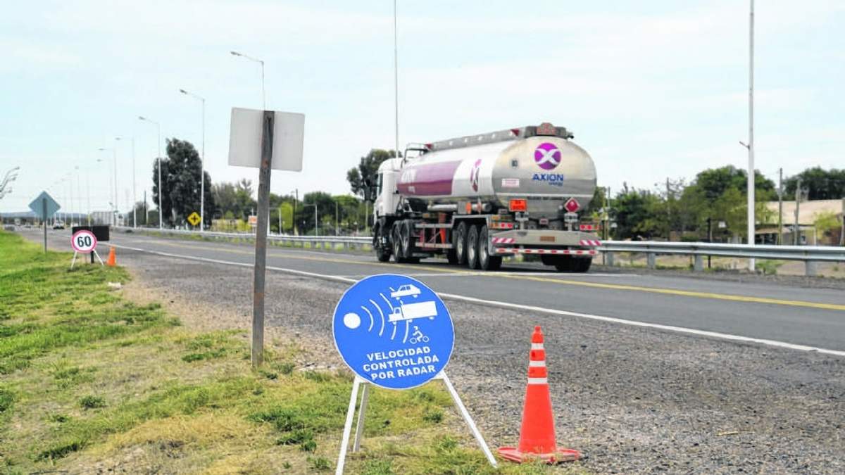 Río Negro activó tres radares y fijos y sumara otros dos la próxima semana. Fuente: (Twitter)