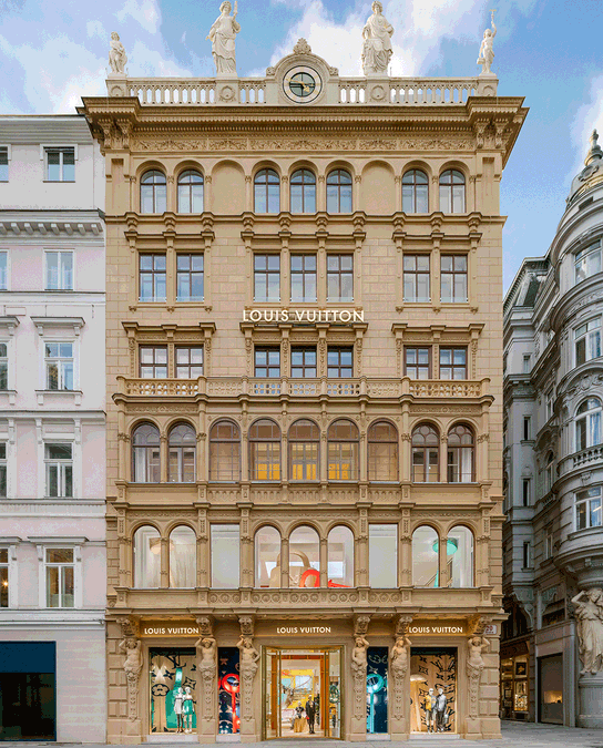 Tienda Louis Vuitton en Viena