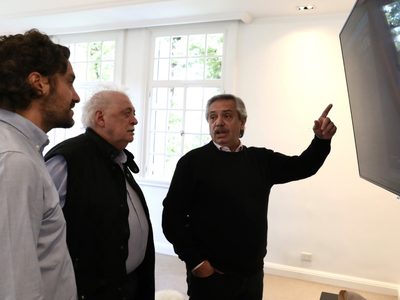 González García alertó que "el Presidente no puede tener aislamiento, es muy difícil"