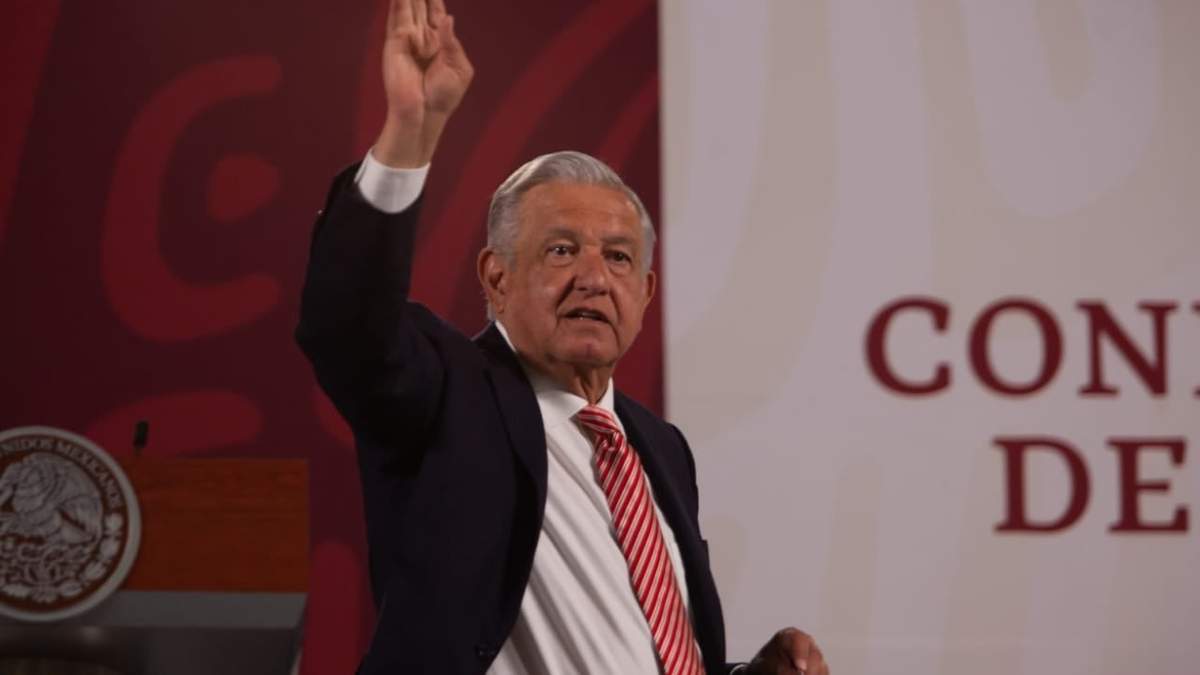 El presidente López Obrador