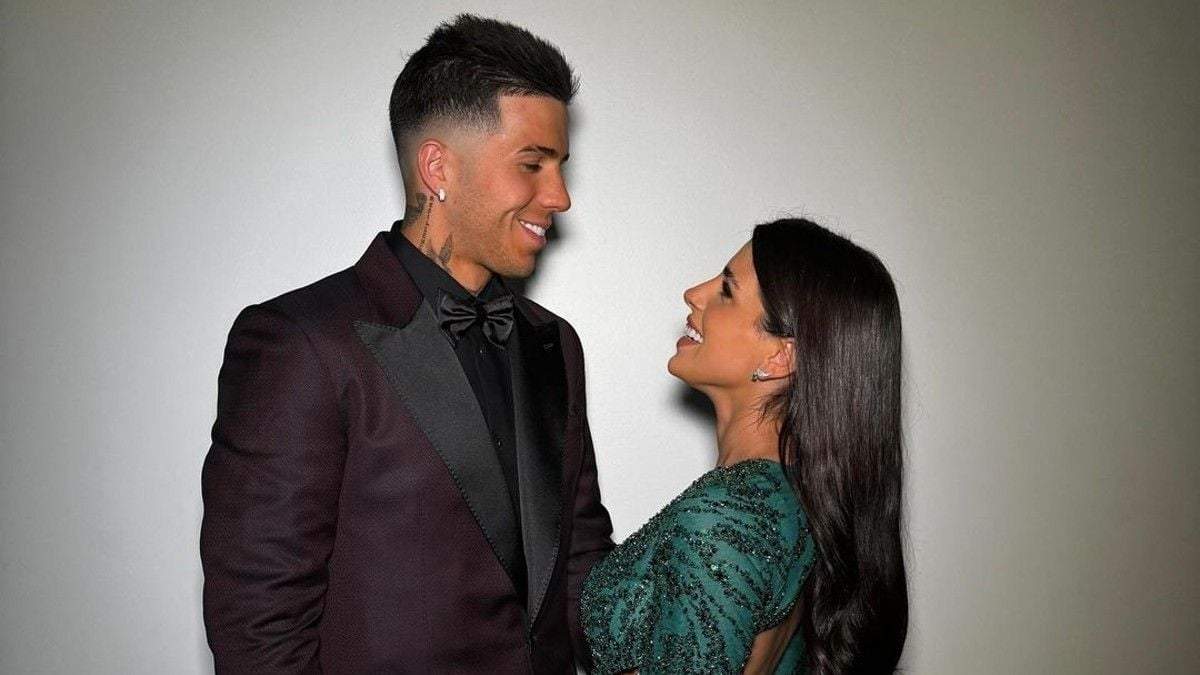 Enzo Fernández y Valentina Cervantes. Fuente: (Instagram)