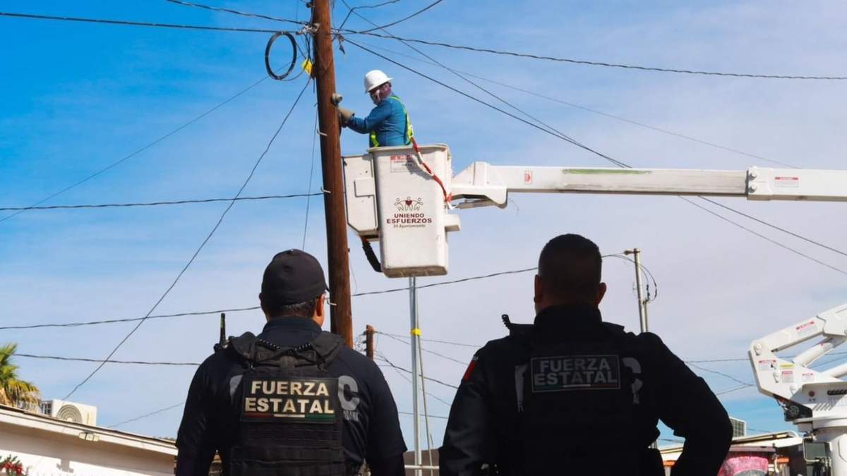Retiro de una cámara en Mexicali