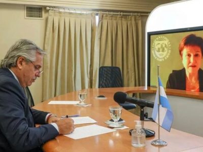 Alberto Fernández y Kristalina Georgieva se reunieron: qué dijeron