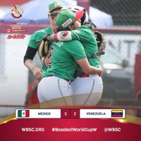México va por el bronce en el Mundial de Beisbol Femenil
