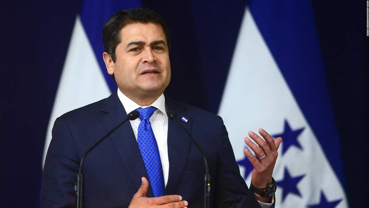 Juan Orlando Hernández, presidente hondureño. Fuente: (Twitter)