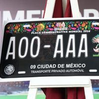 CDMX venderá 60 mil placas conmemorativas del Mundial; esto costarán