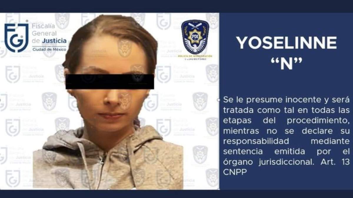 La ficha de detención de la youtuber YosStoP