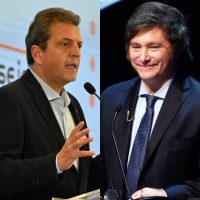 Javier Milei y Sergio Massa van a segunda vuelta en Argentina