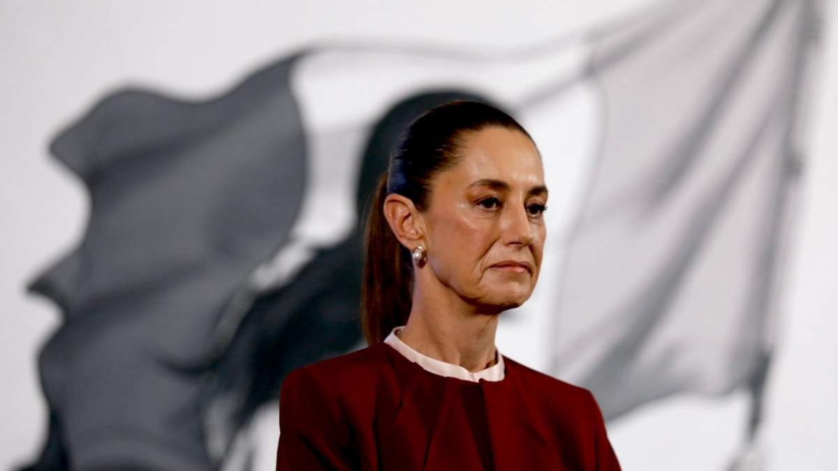 La presidenta Claudia Sheinbaum