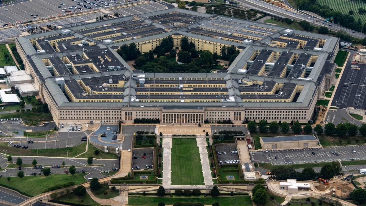 Vista del Pentágono, el 20 de septiembre de 2025, en Arlington, Virginia