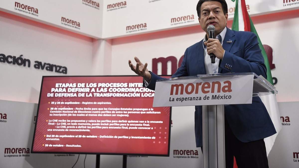 El dirigente nacional de Morena, Mario Delgado, anuncia que no participará en la selección de candidatos y explica el proceso para definir a los aspirantes a las gubernaturas