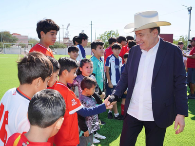Gobernador Durazo promueve talento de futuras promesas deportivas con “Mundialito Escolar” rumbo al mundial 2026