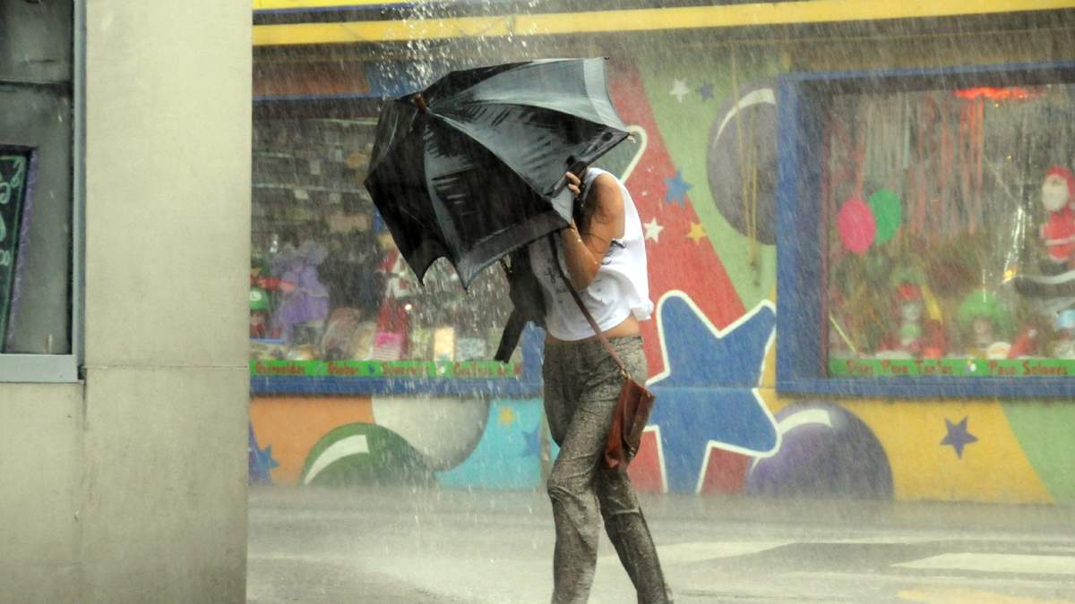Por la tormenta de Santa Rosa se esperan lluvias en diferentes zonas del país. Fuente: (X)