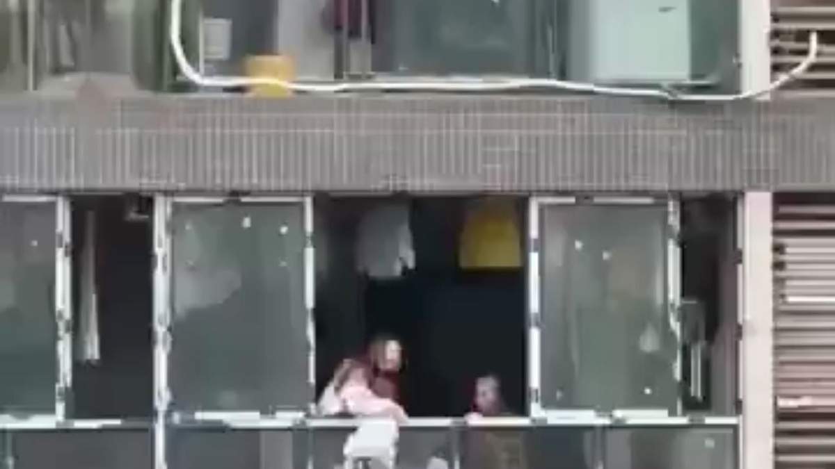 El video que circuló en redes sociales