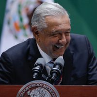 Así fue el placeo de presidenciables en la mañanera de AMLO (Video)