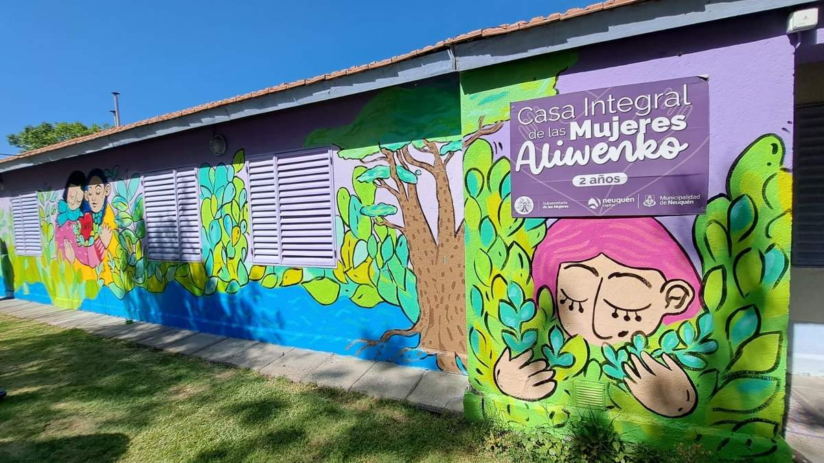 La Casa Integral de las Mujeres Aliwenco. Fuente: (Instagram)