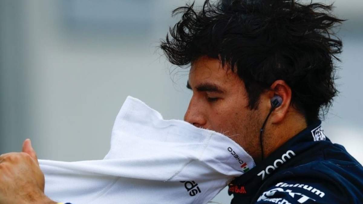 Checo Pérez Fuente: (Twitter)