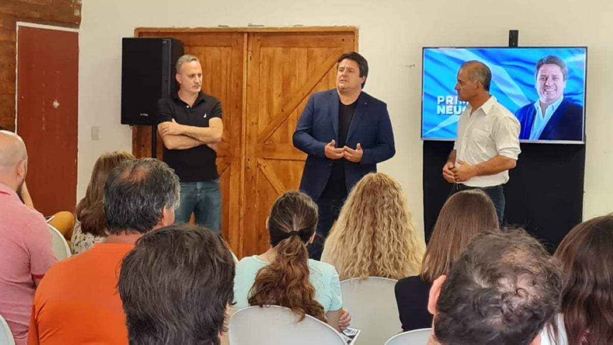 Fernando Schpoliansky, Mariano Gaido y Francisco Baggio. Fuente: (Twitter)