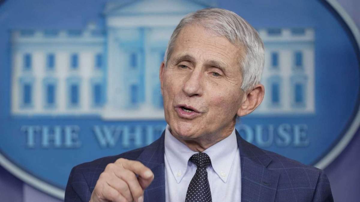 Anthony Fauci, asesor médico jefe del Gobierno de Estados Unidos. Fuente: (Twitter)