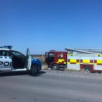 "Cerca de Mari Menuco": Accidente trágico sobre ruta 51