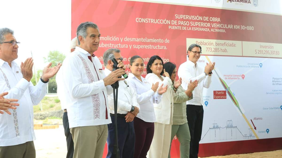 Era el “Puente Roto”, símbolo de la deshonestidad y la corrupción: Américo Villarreal