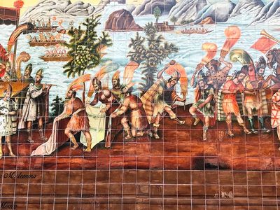 Del solemne recibimiento de Montezuma a Cortés*