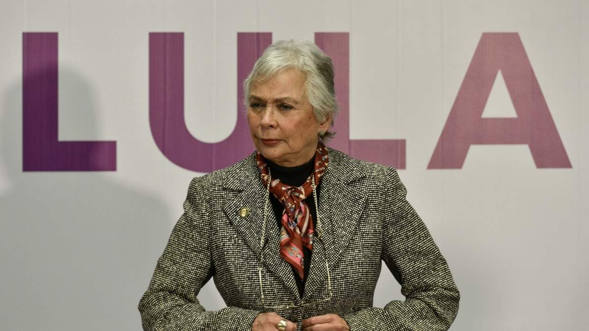 La presidenta del Senado, Olga Sánchez Cordero