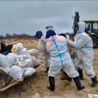 Rusia declara emergencia por derrame petrolero en región ocupada