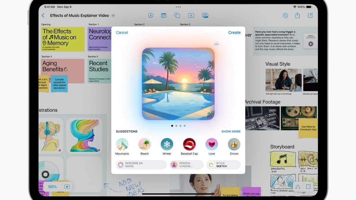Image Playground, una de las nuevas funciones de Apple Intelligence