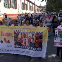 Rastreadores hallan osamenta de presunto sepulturero del narco en Guerrero