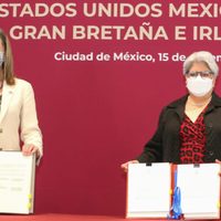 México y Reino Unido firman acuerdo de continuidad comercial tras el Brexit