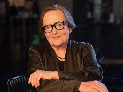 Cineasta polaca Agnieszka Holland recibe la medalla Cineteca Nacional