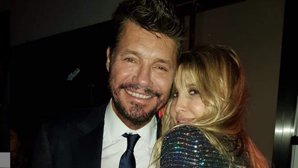 Marcelo Tinelli y Guillermina Valdés. Fuente: (Instagram)