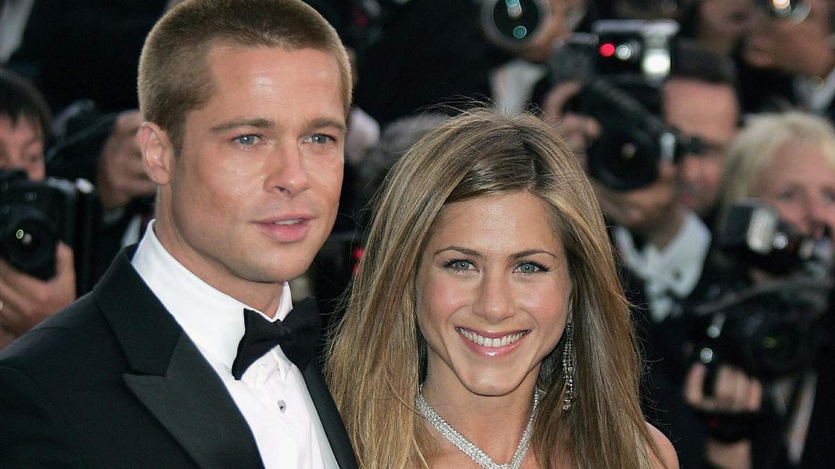Brad Pitt y Jennifer Aniston. Fuente: (Instagram).