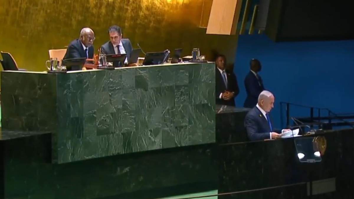 Participación de Benjamin Netanyahu en la ONU