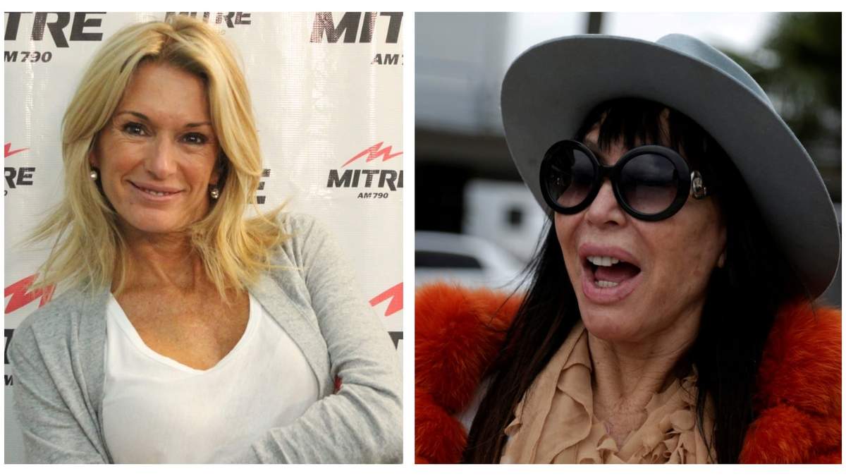 Yanina Latorre. Moria Casán. Fuente: (Instagram)