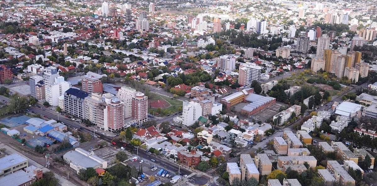 El Alto Valle sin Internet. Fuente: (Twitter)