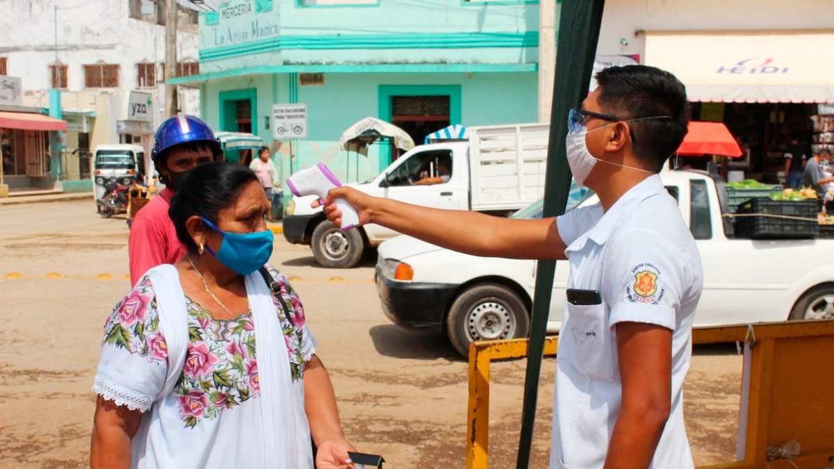 Comunidad maya en Yucatán