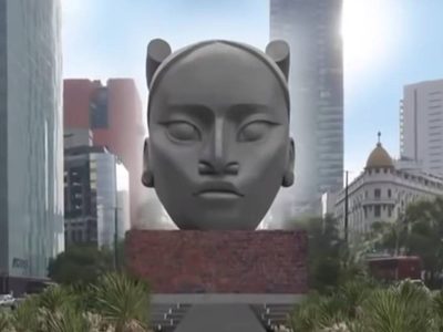 La escultura presentada por Pedro Reyes no es la definitiva que se colocará en Reforma: Sheinbaum