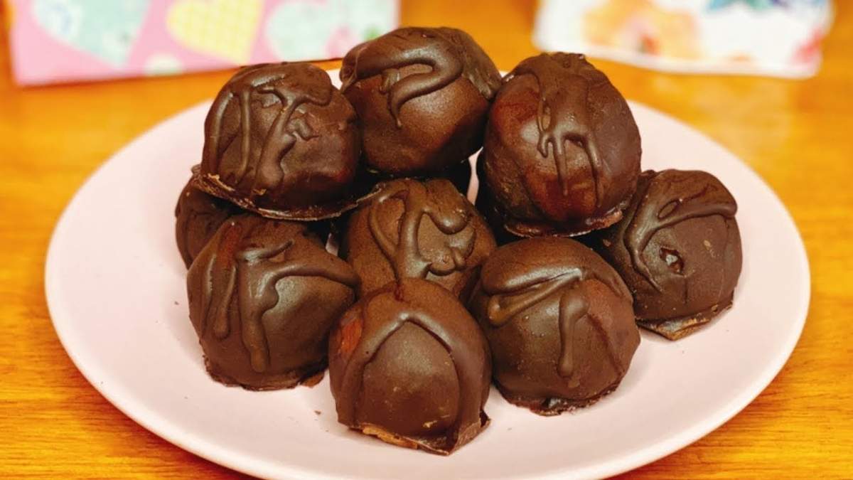 Bombones de chocolate. Fuente: (Youtube)