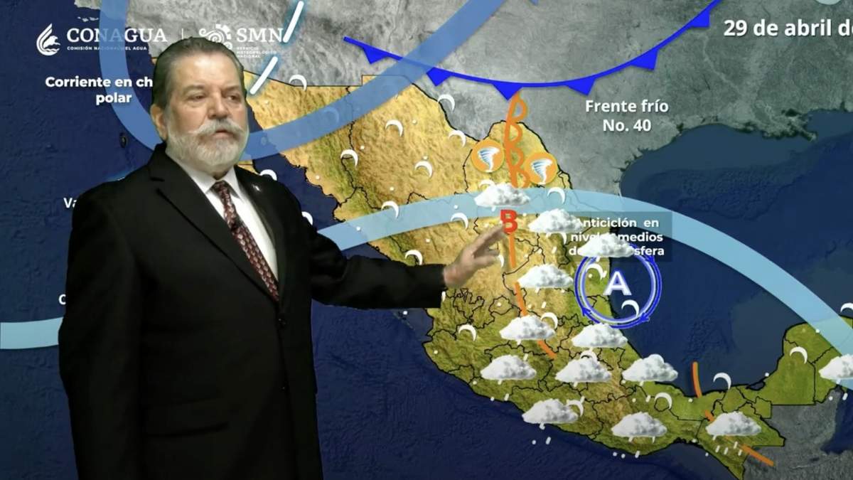 Pronóstico del clima para el 29 de abril